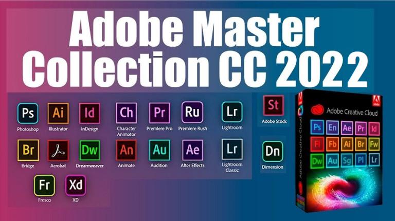 Adobe master collection cc 2022 software full version