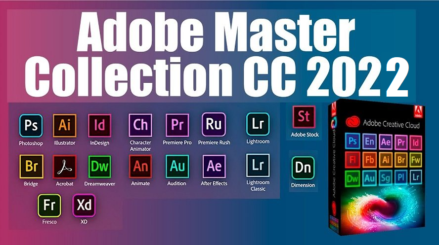 Adobe master collection cc 2022 software full version