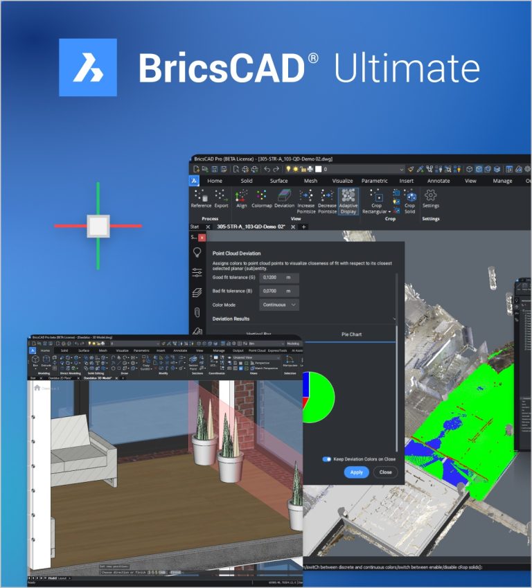 Bricsys bricscad ultimate for windows v25. 2. 06. 1 interoperable cad and modeling tools for designers, innovators and engineers