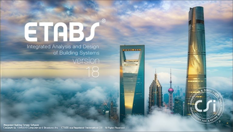 Csi etabs ultimate 18 for windows v18. 1. 1 structural analysis and design of buildings software