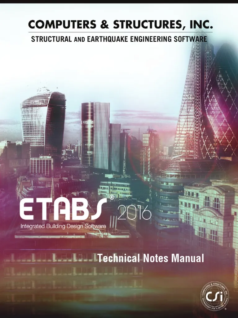 Csi etabs 2016 full version for windows