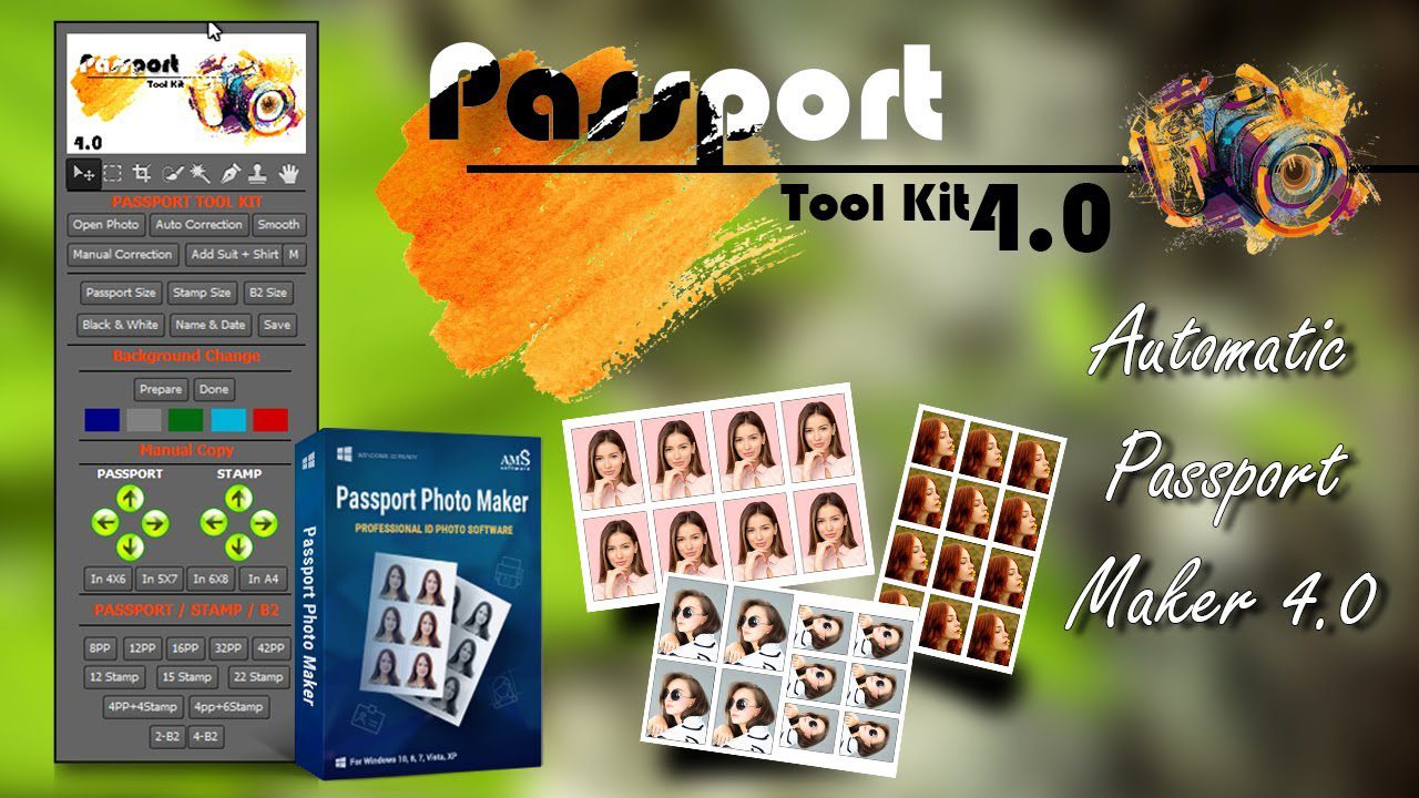 Download ams passport photo maker