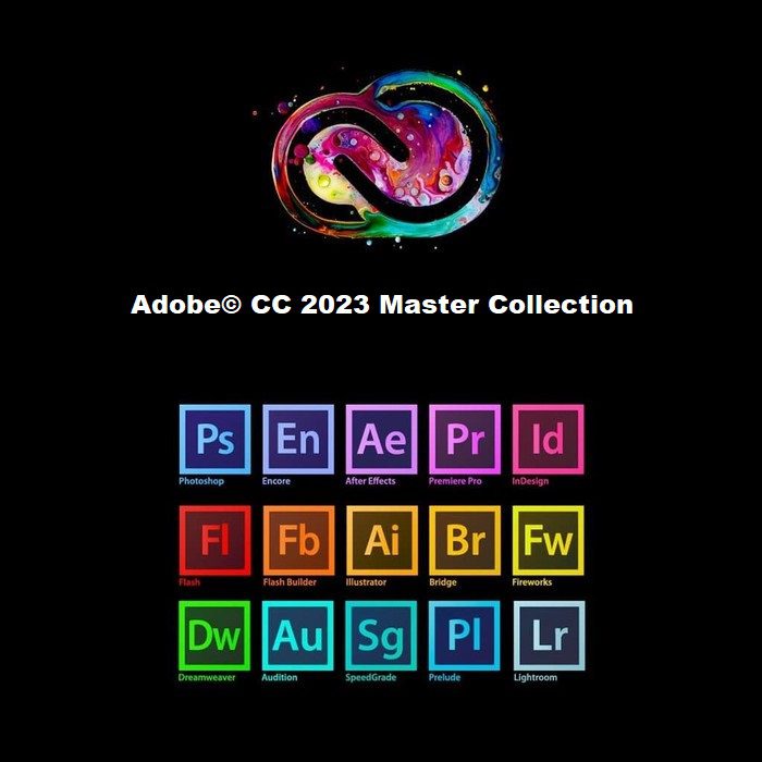 Adobe master collection cc 2023 with activation code full version
