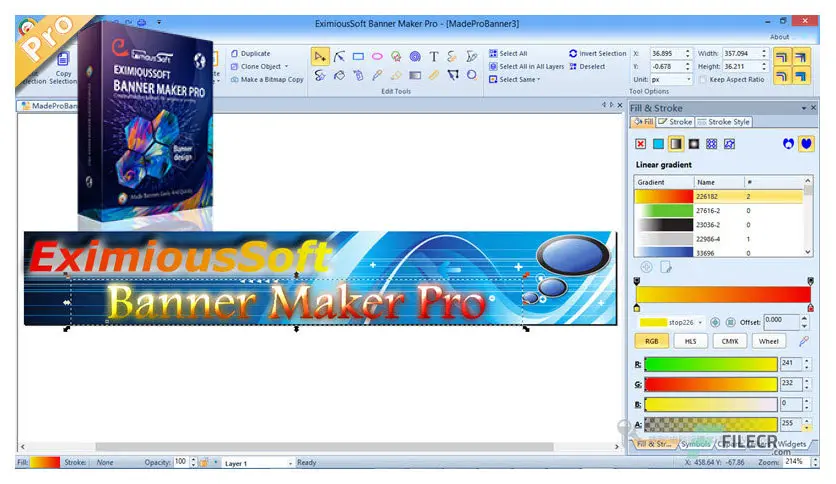 Eximioussoft banner maker pro full version free download