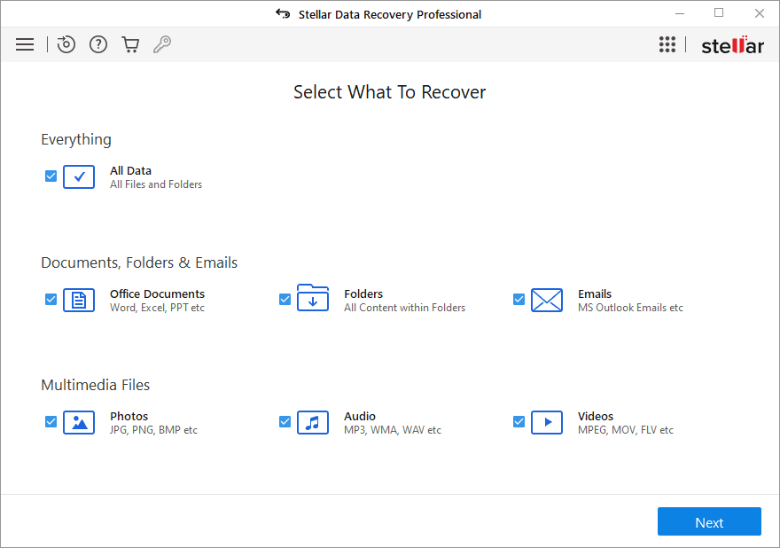 Stellar data recovery premium 2023 full version