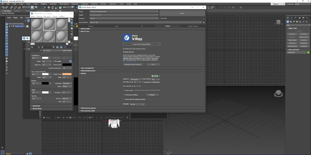 V-ray 6 advanced for 3ds max with keys
