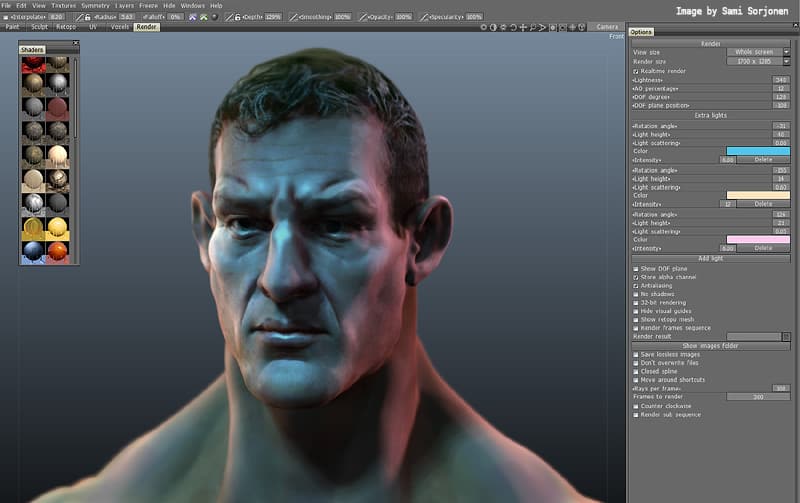 3d coat v4. 9. 57 3d model creator and 3d digital sculpting maker software