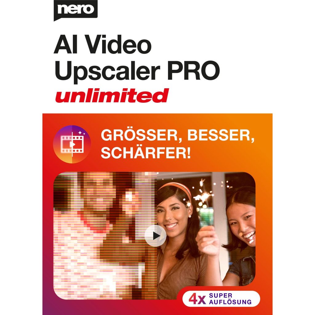 Nero AI Video Upscaler Pro Feature image