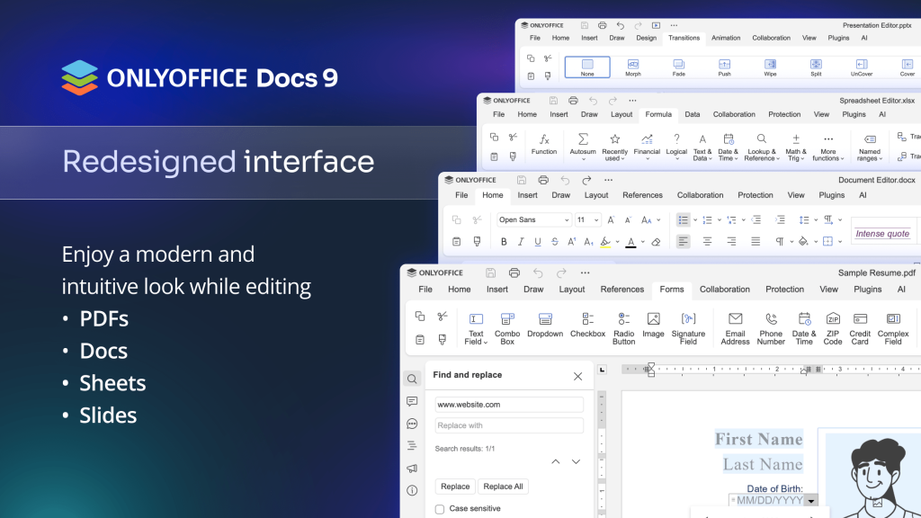 OnlyOffice v9.2.1.43 Desktop Editors